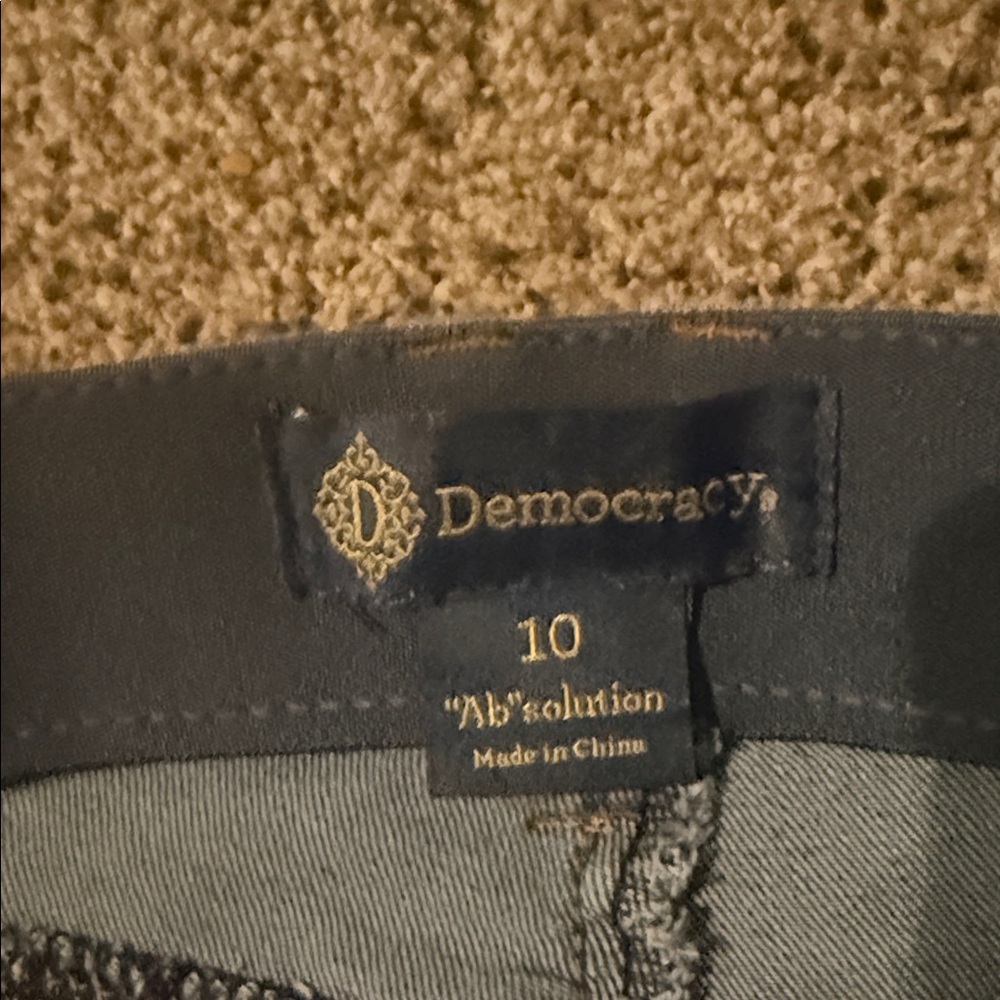 Democracy Ab-Solution Double Seam Wise Leg  Flare Jeans - Picture 5 of 6